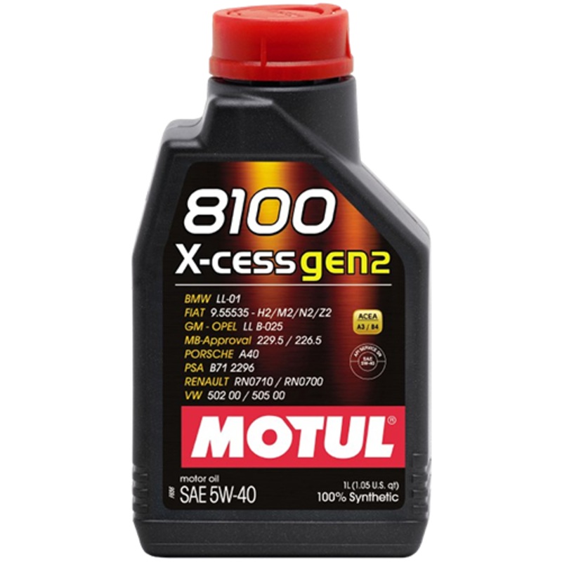 8100 X-CESS GEN2 5W40 1L Motul 109910